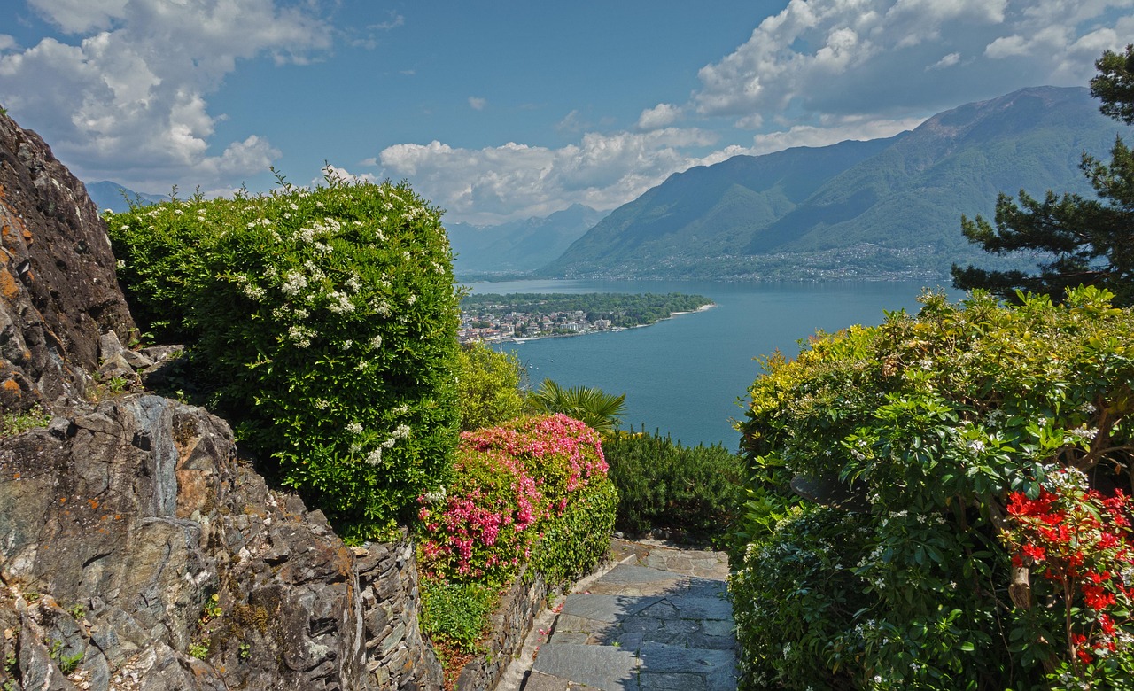 Blick auf Lago Maggiore