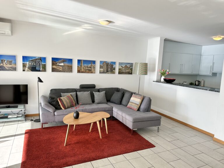 Wohnzimmer in Ferienwohnung am Lago Maggiore