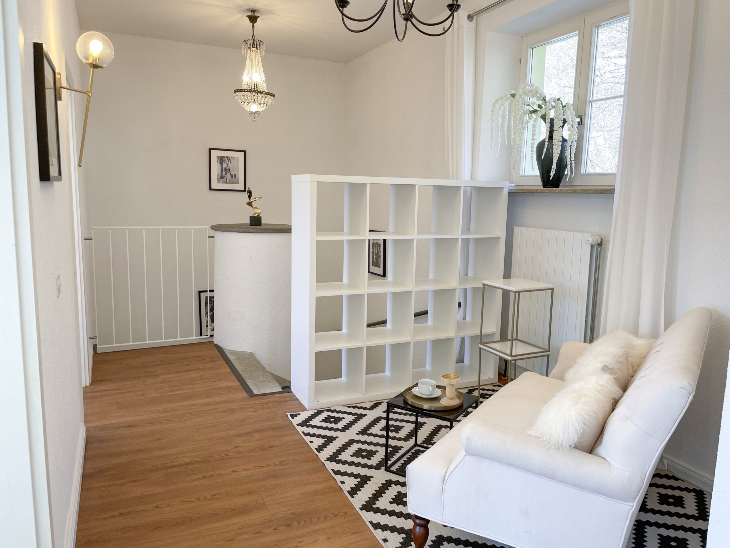 Wohnzimmer in Ferienwohnung im Tessin