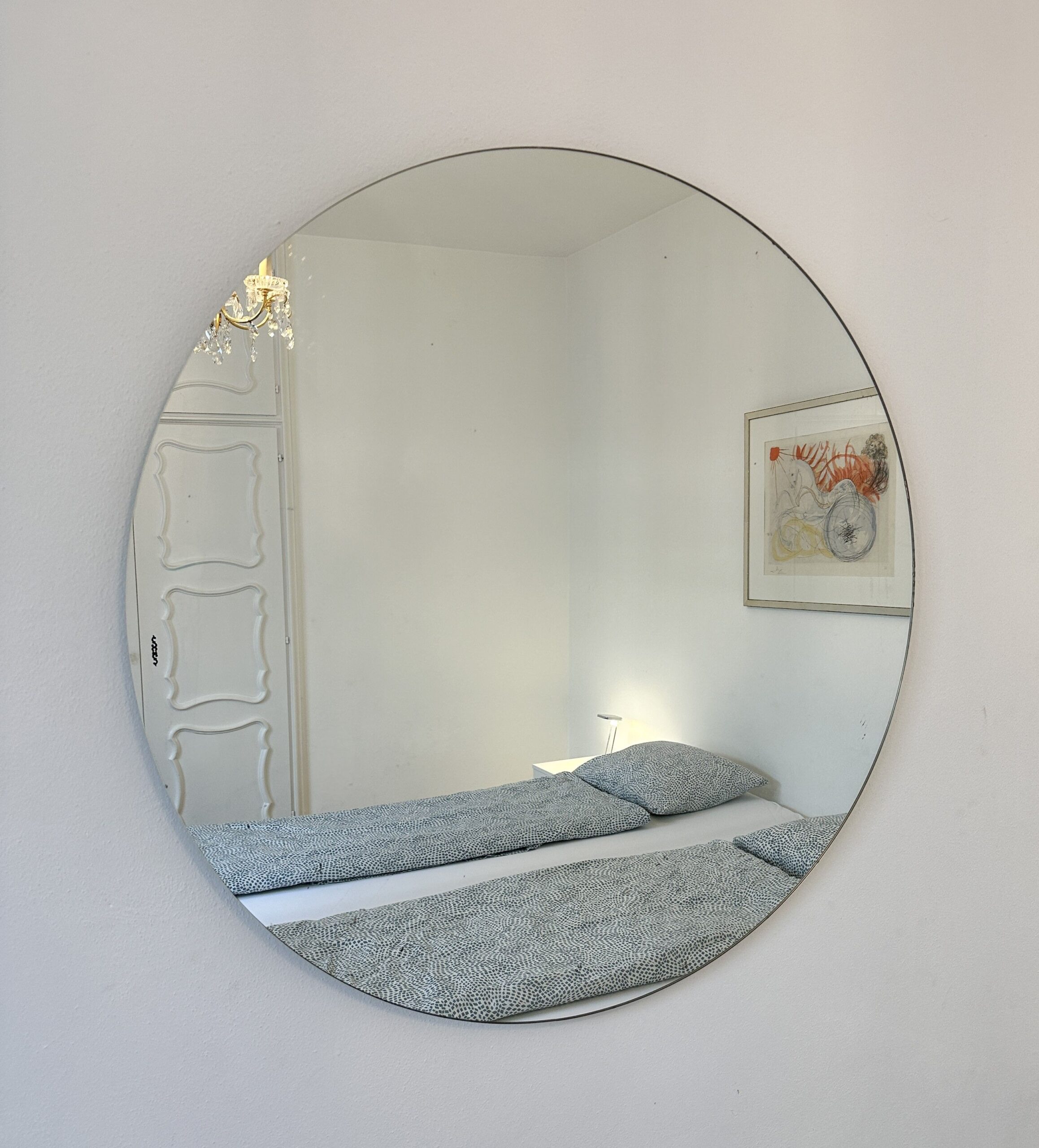 Schlafzimmer einer Ferienwohnung