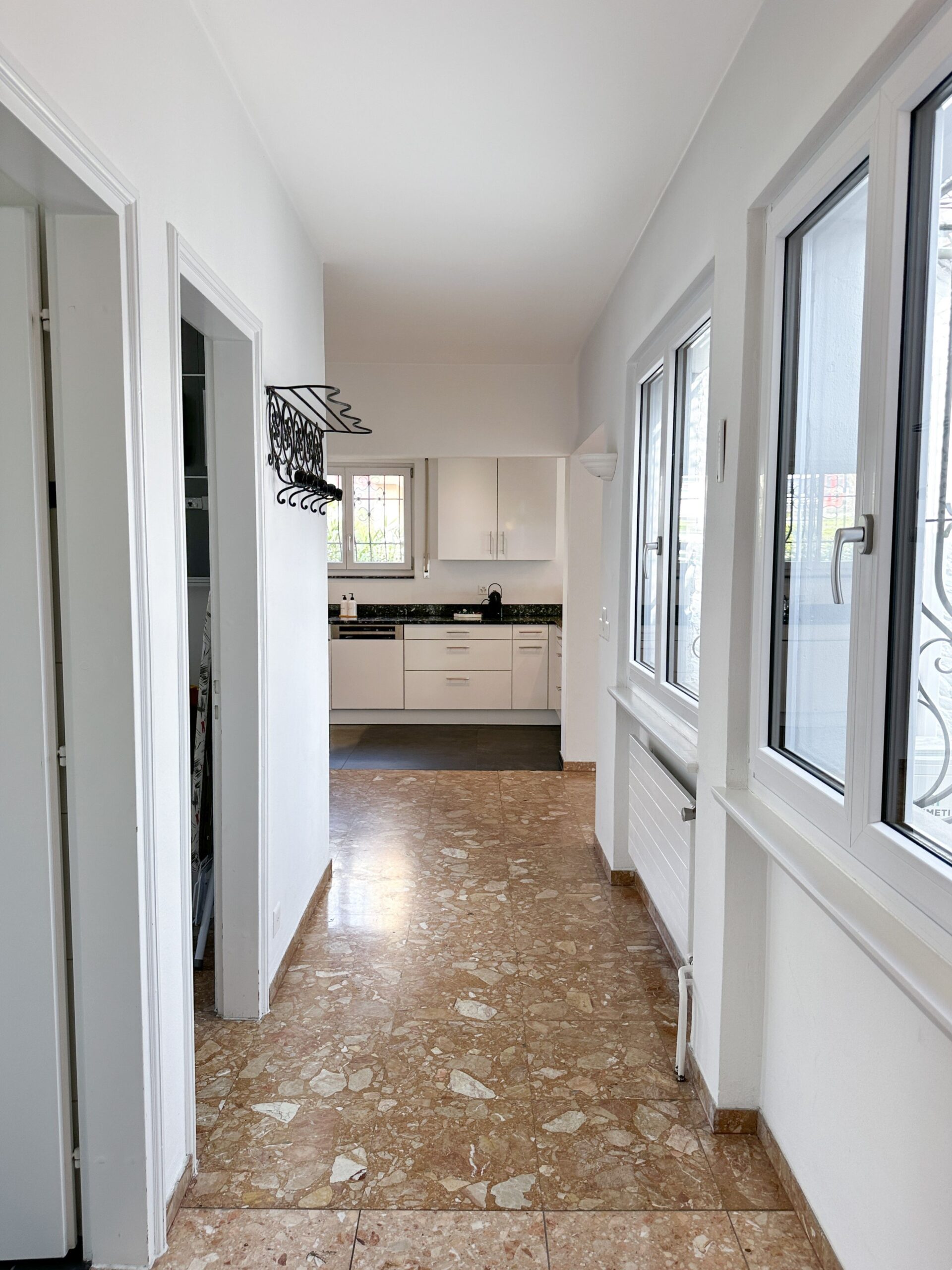 Küche einer Ferienwohnung