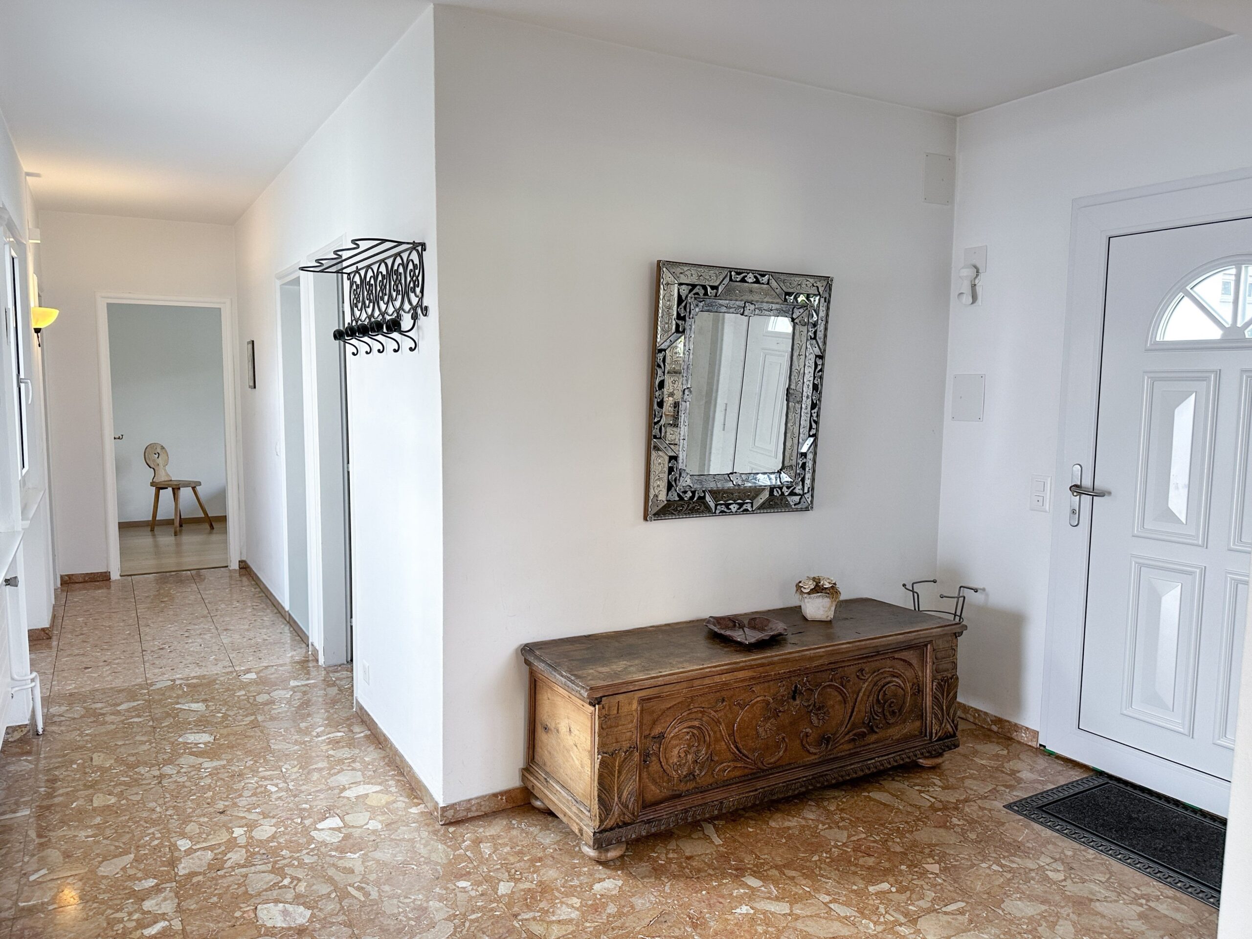 Eingangsbereich einer Ferienwohnung