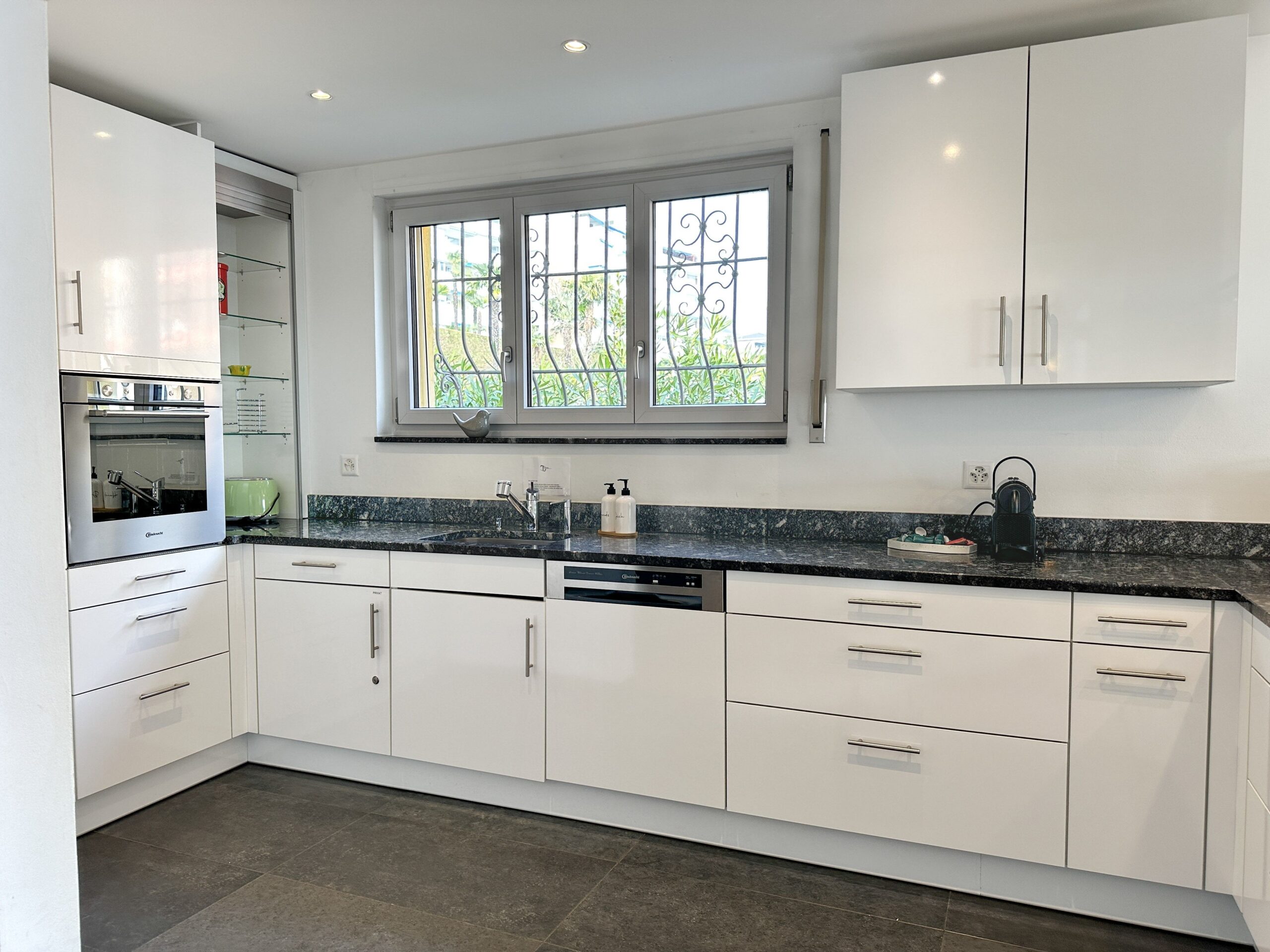 Küche einer Ferienwohnung