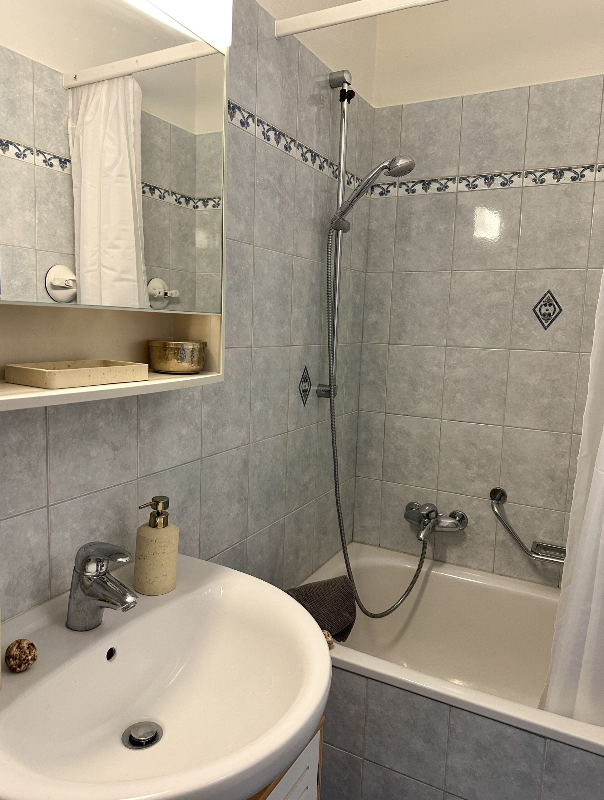 Badezimmer einer Ferienwohnung