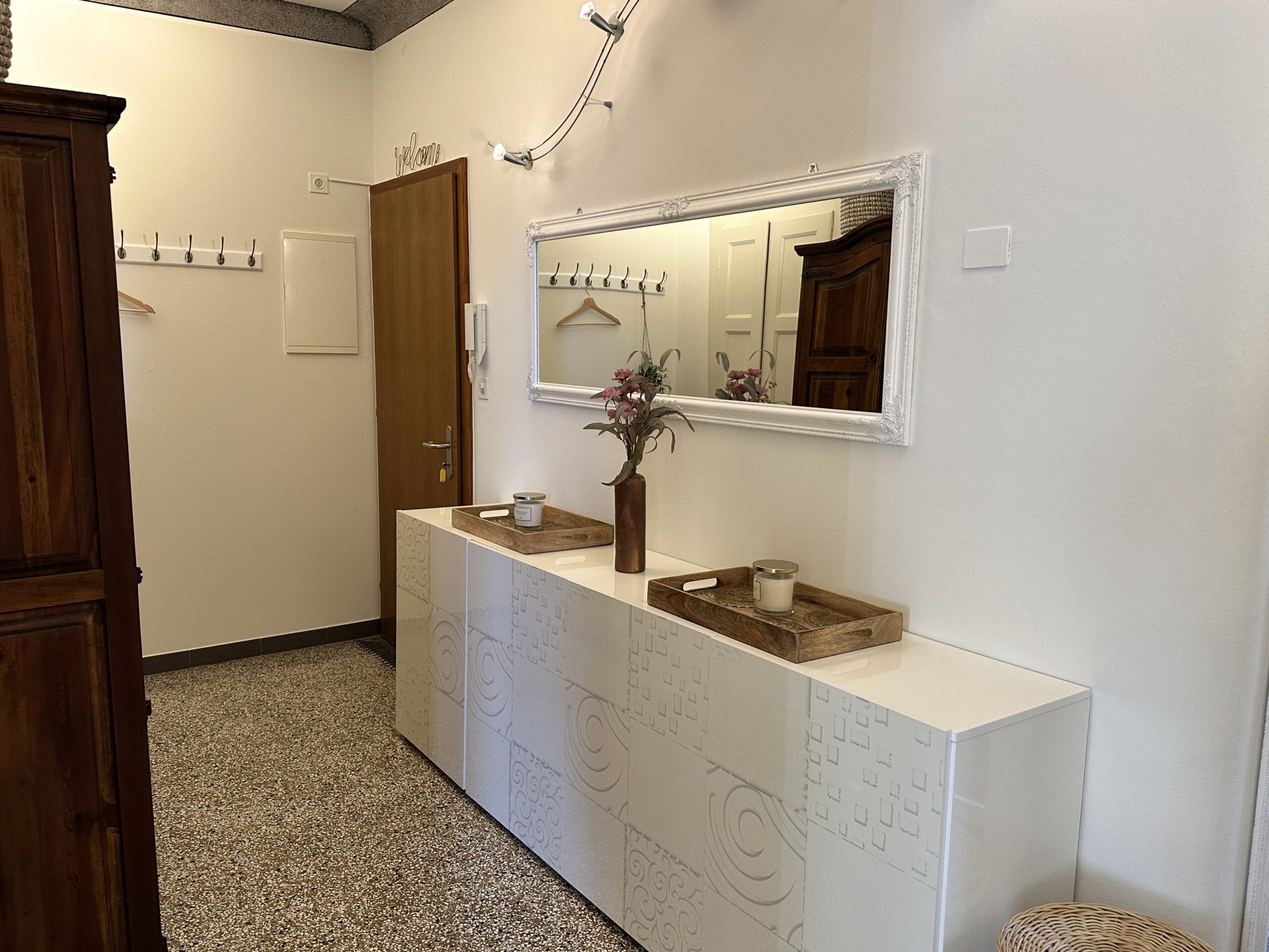 Flur einer Ferienwohnung