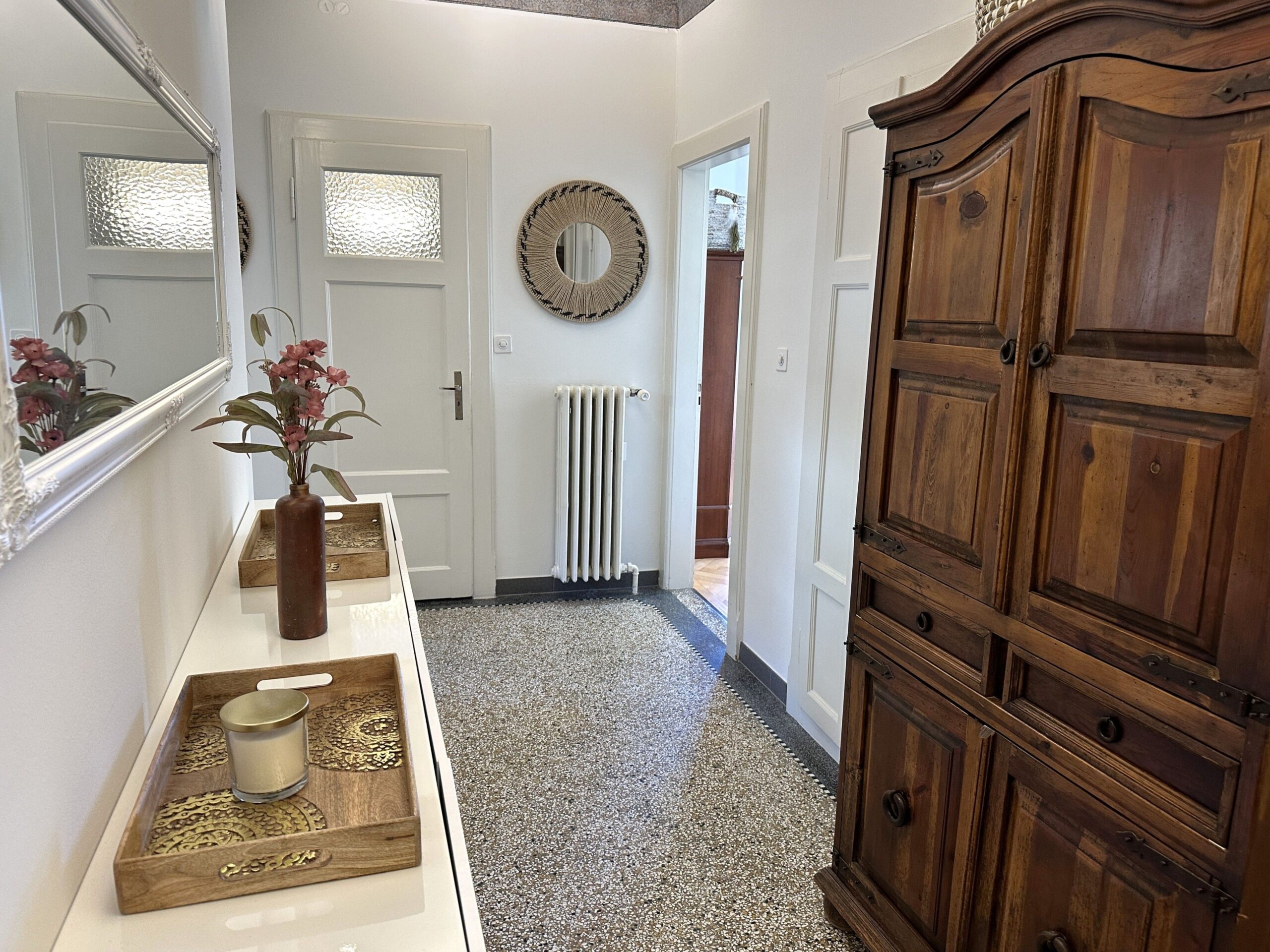 Flur einer Ferienwohnung