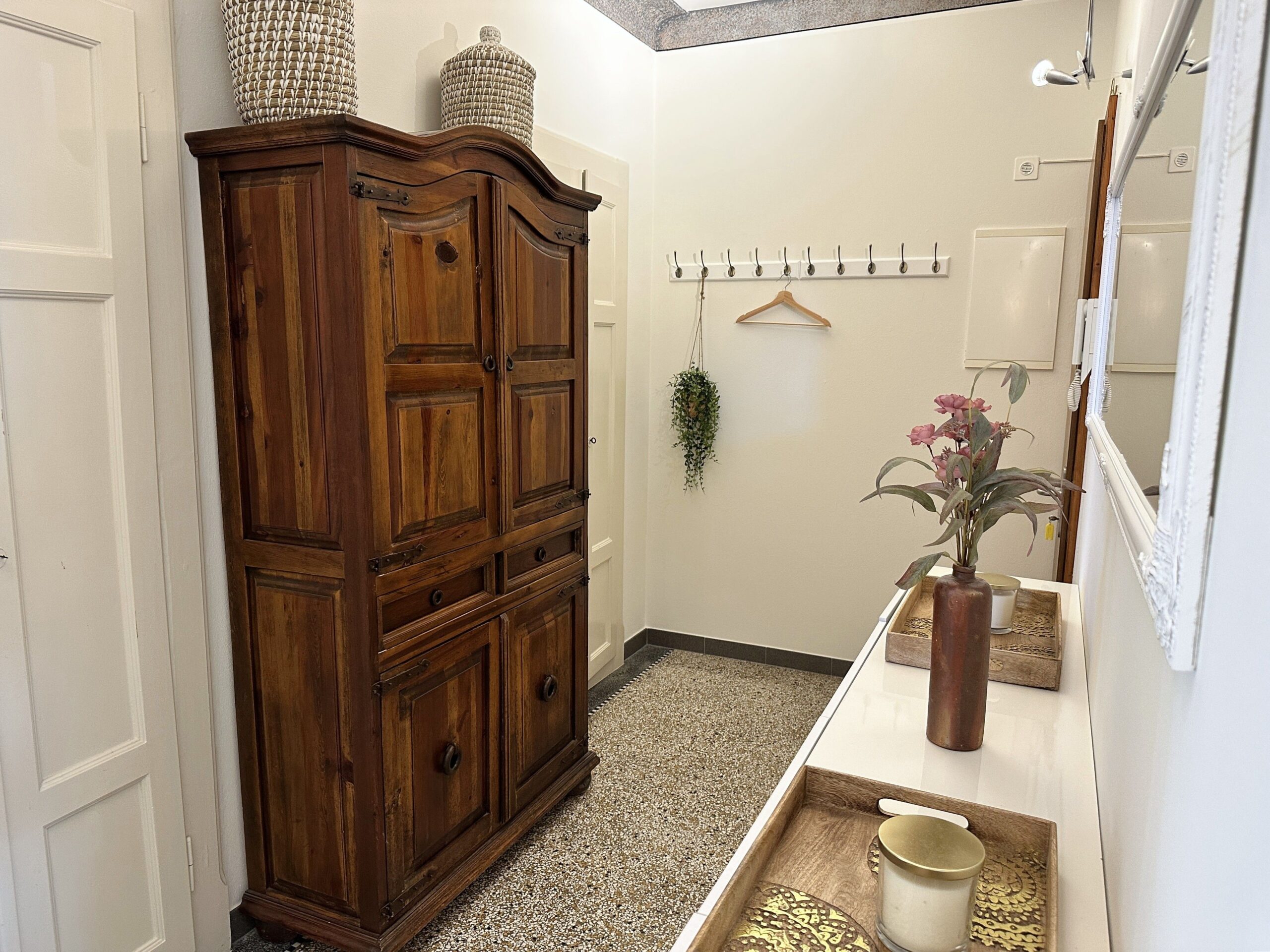 Flur einer Ferienwohnung