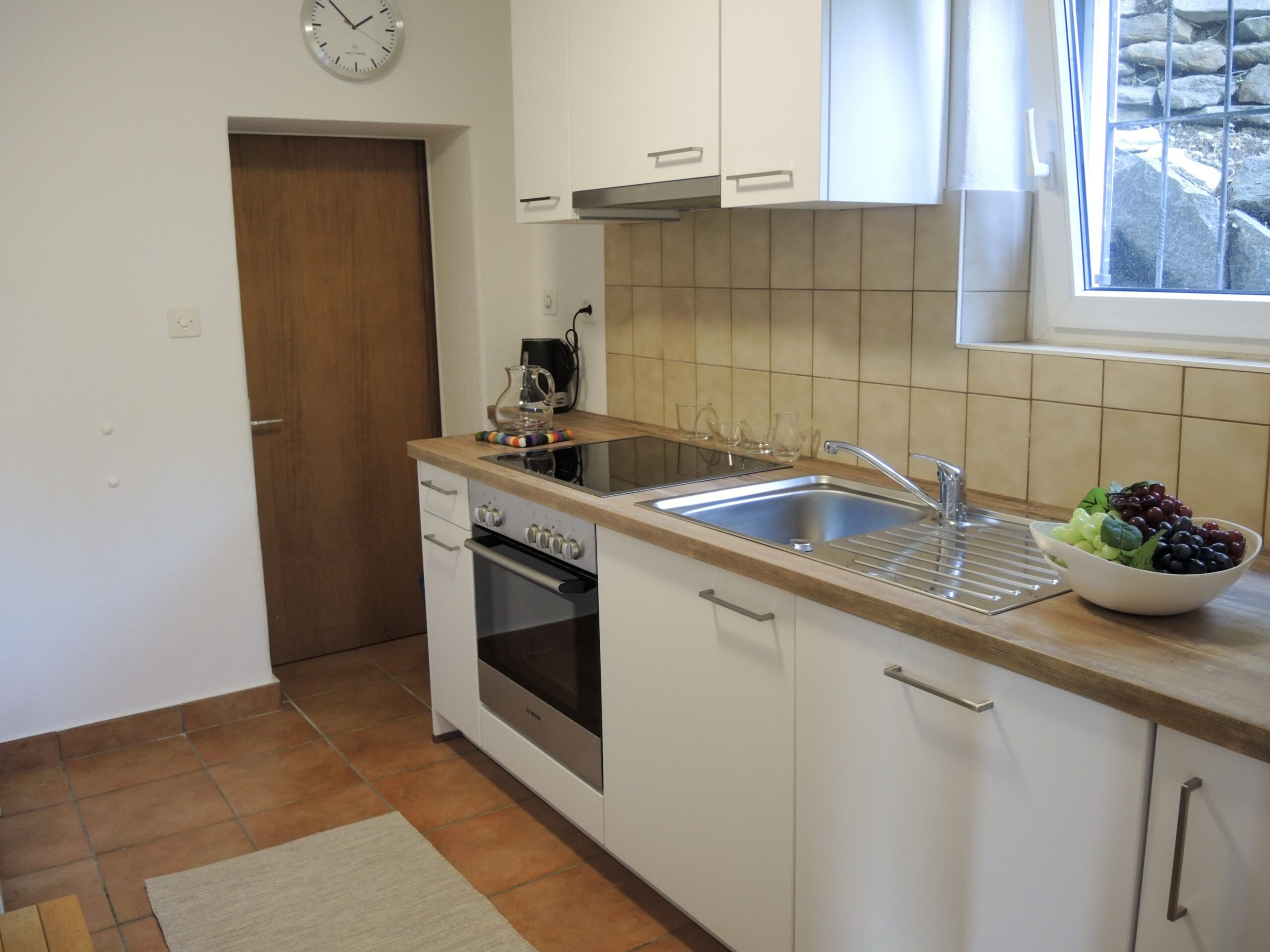 Küche einer Ferienwohnung