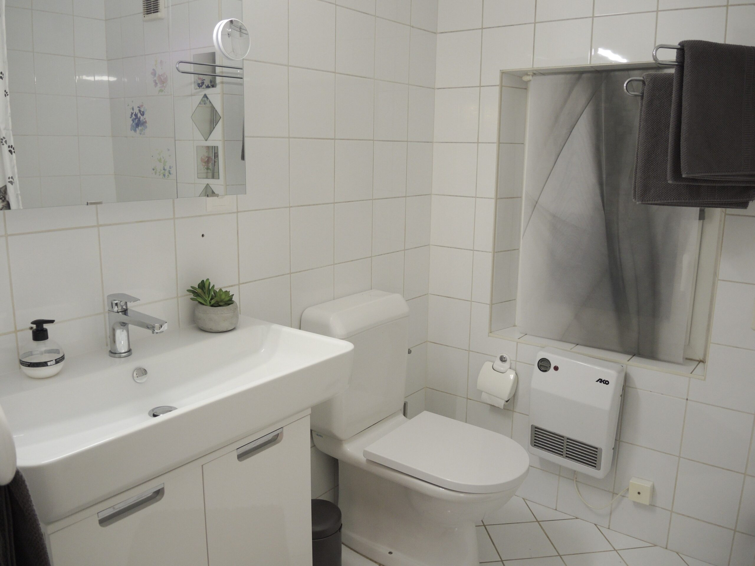 Badezimmer einer Ferienwohnung