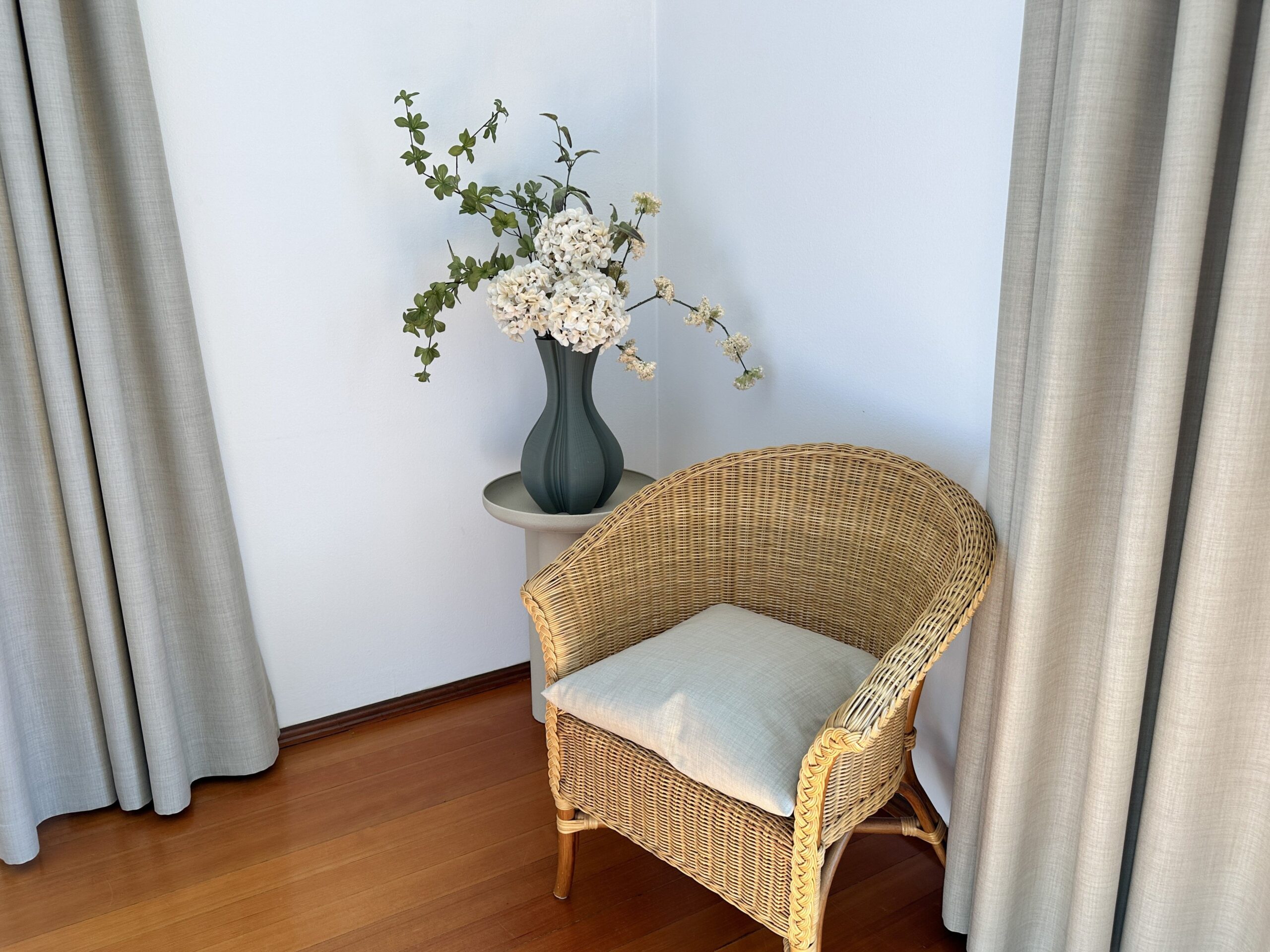 Sitzmöglichkeit einer Ferienwohnung am Lago Maggiore