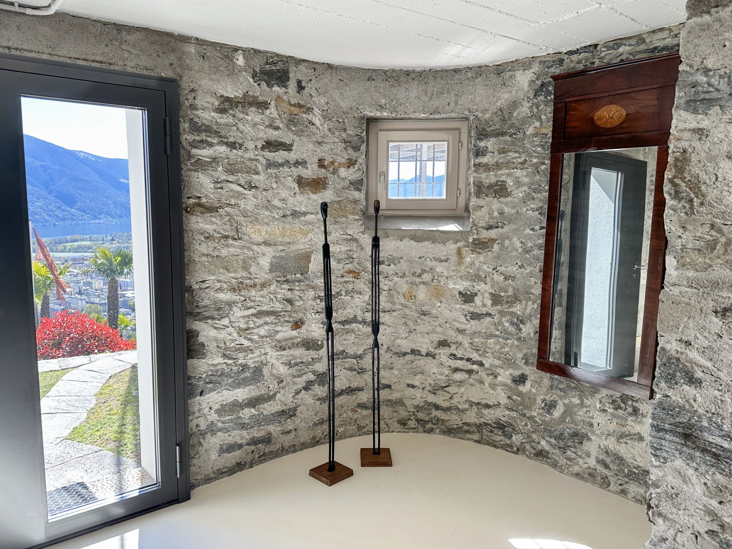 Raum einer Ferienwohnung am Lago Maggiore