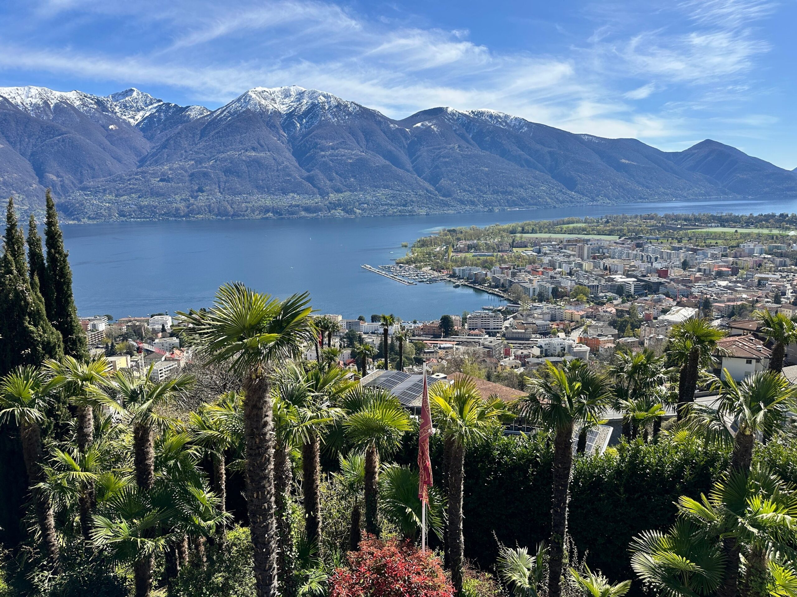 Seeblick auf den Lago Maggiore