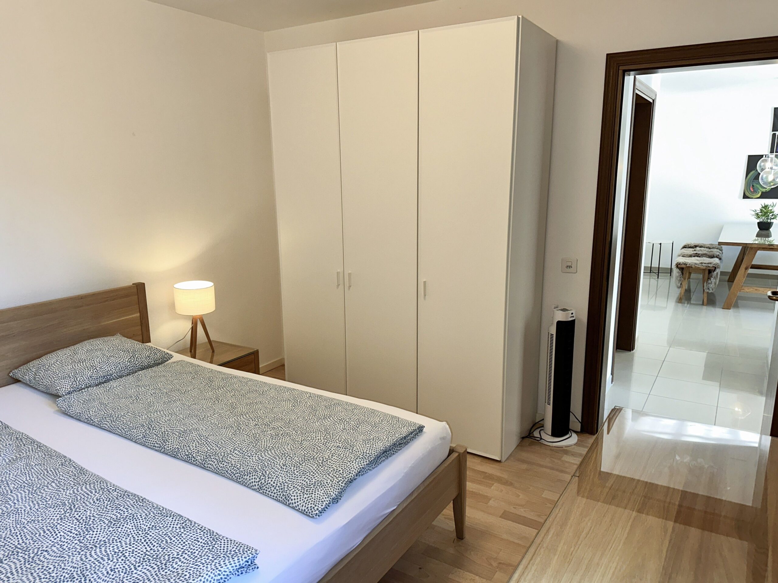 Schlafzimmer in Ferienwohnung am Lago Maggiore