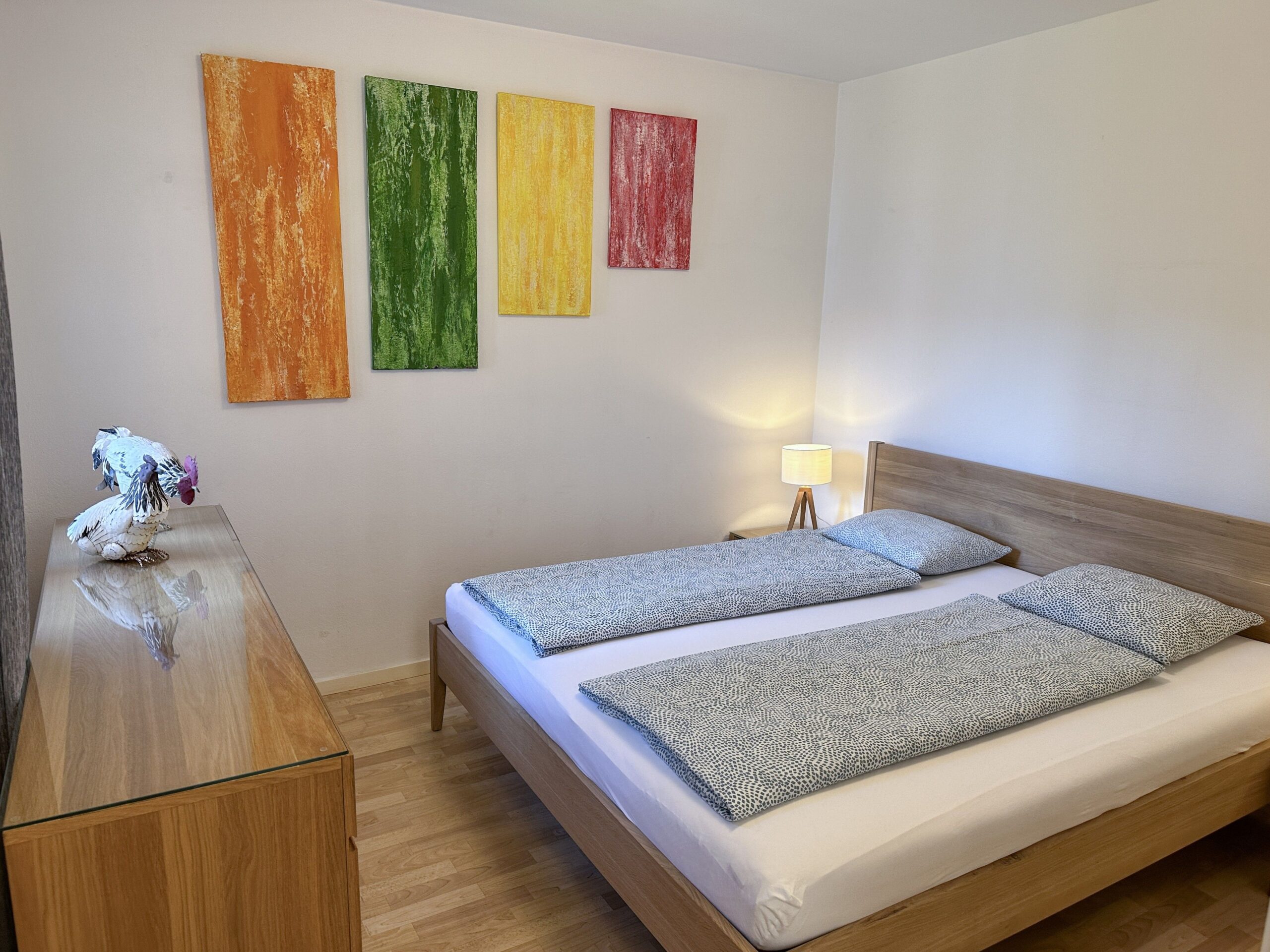 Schlafzimmer in Ferienwohnung am Lago Maggiore