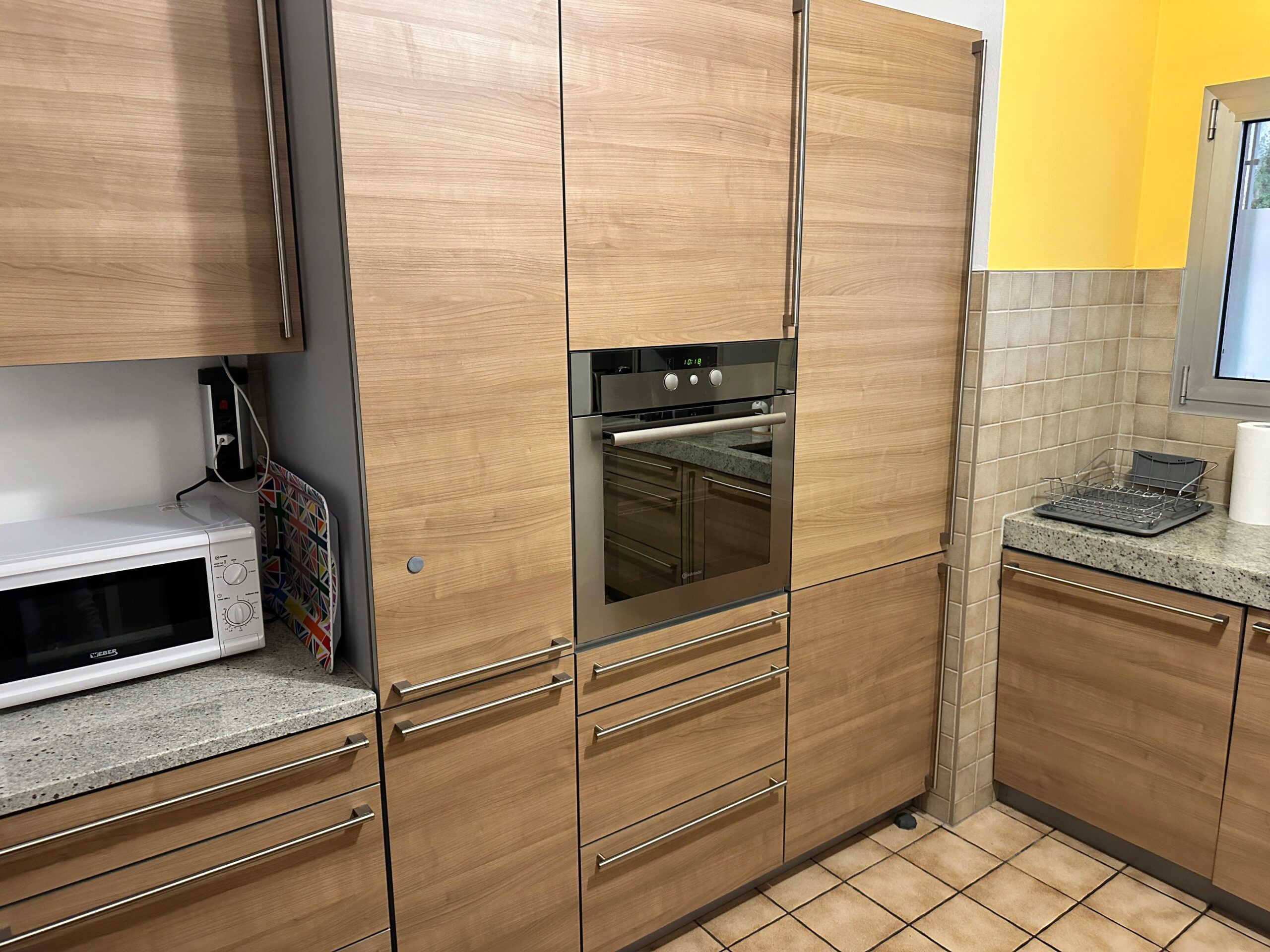 Küche in Ferienwohnung am Lago Maggiore